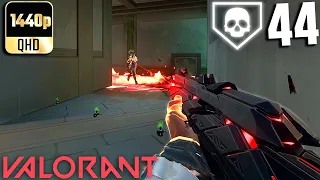 Valorant- 44 Kills As Phoenix Lotus Unrated Full Gameplay #38! (No Commentary)