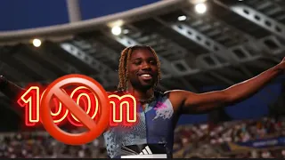 Noah lyles🇺🇸 should not run the 100m at world championships #trackandfield #viral #trending #sport