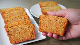 No Egg No Oven Tea Time Carrot Cake | Carrot Pound Cake Recipe | Yummy