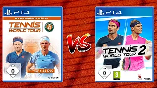 Tennis World Tour 1 vs. Tennis World Tour 2 - What's New and is it worth it?