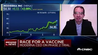 Moderna CEO on Covid-19 vaccine timeline, how it might be distributed and more