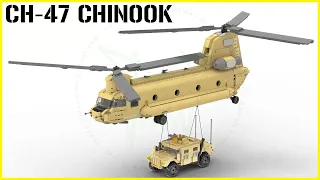 LEGO Boeing CH-47 F Chinook | 1:33 Minifig Scale