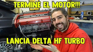 TERMINE DE MONTAR EL MOTOR DEL LANCIA DELTA!!