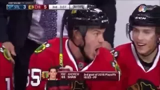 Чикаго - Сент-Луис / BLACKHAWKS VS. BLUES APRIL 23, 2016