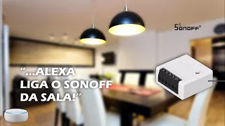 Sonoff Mini Diy Instalado na Caixinha do Interruptor