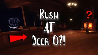 Rush Spawns At The Hotel! - Doors SUPER HARD MODE