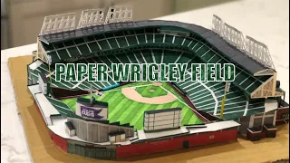 How to make Wrigley Field with paper!