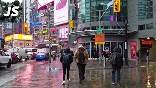 East Downtown Toronto Rain Walk | Sherbourne to Eaton Centre (Nov '22)