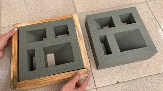 DIY - Cement idea tips / making brick molds and ventilation bricks from cement