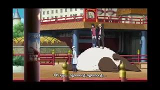 momen lucu saat Boruto X Sarada tanya nama orang tua nya Mitsuki 😂