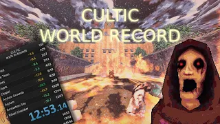 CULTIC SPEEDRUN WORLD RECORD