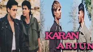 karan arjun (1995 ) salman khan !  Shahrukh Khan. dailog   spoof movie  !  dileep0 entertainment