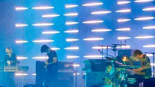 Thom Yorke and Jonny Greenwood’s band The Smile at the Shrine Auditorium, Los Angeles, 12-22-22