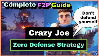 Advanced guide on Crazy Joe - Whiteout Survival | Zero defense strategy | Maximize score F2P Guide