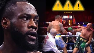 BREAKING NEWS 🚨 DEONTAY WILDER RESPONDS TO TYSON'S DEFEAT TO OLEKSANDR USYK " I WANT FURY BAD!'🚨