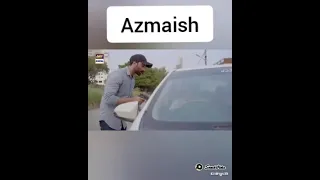 Azmais drama || Road Snatching scene || Shiza ko goli lagi