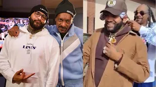 Snoop Dogg & Joyner Lucas Surprise Each Other With Custom Chains!