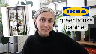 BUILDING MY IKEA GREENHOUSE CABINET!