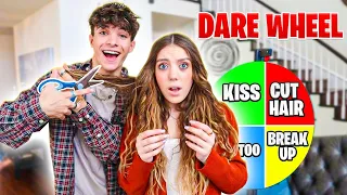 Spin The Dare Wheel Challenge With My Boyfriend ✂️💋