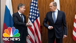 Secretary Of State Blinken Meets With Russian Counterpart Amid Ukraine Border Tensions