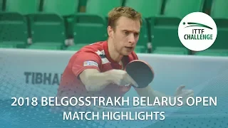 Alexander Shibaev vs Kirill Barabanov | 2018 ITTF Challenge Belarus Open Highlights (Group)