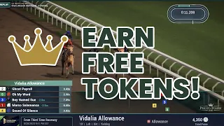 Earn FREE Tokens for Racing Virtual Horses in Photo Finish™ LIVE, Official Game of Kentucky Derby!