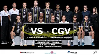 Volley Schönenwerd vs. Chenois Geneve Volleyball
