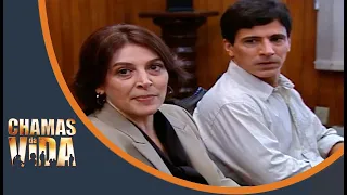 Pedro e Mercedes participam da audiência de guarda da Vivi e Rafa | CHAMAS DA VIDA