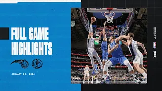 FULL GAME HIGHLIGHTS: MAGIC VS. MAVERICKS | 1.29.24