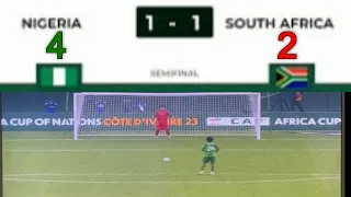 Nigeria Vs South Africa Penalty Shootout