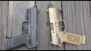 FNX-45 Tactical vs HK USP 45 Tactical