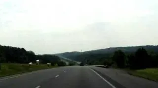 Russellville, Arkansas to Little Rock Interstate 40 Time Lapse