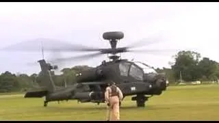 'Apache Attack' - AAC Apache AH Mk.1 - RAF Cosford Airshow 2014