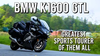 BMW K1600 GTL // THE BEST BIKE EVER MADE? // FAST AS A SPORTBIKE // FULL REVIEW