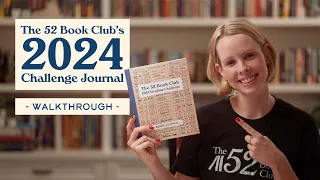 The 52 Book Club | 2024 Reading Challenge Journal Walkthrough