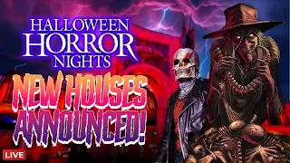 ALL HALLOWEEN HORROR NIGHTS 2024 ORIGINAL HOUSES ANNOUNCED | LIVESTREAM BREAKDOWN