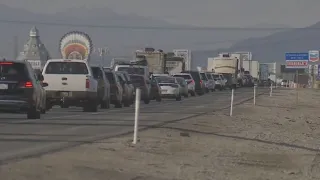 First phase of I-15 widening project completed easing bottleneck traffic at Nevada state line