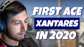 CS:GO - First XANTARES 1v5 ACE in 2020