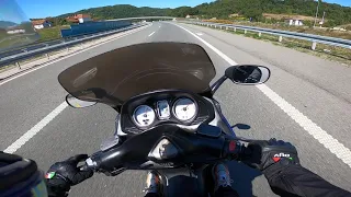 Yamaha t-max 500 acceleration 0-170