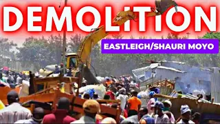 OMG!! Families In Pain As Houses Near The River Are Demolished By Government|Eastleigh & Shauri Moyo