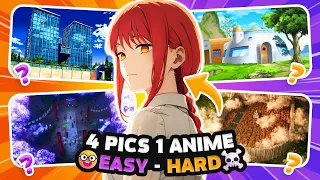 4 PICTURES 1 ANIME QUIZ 📸 🔥 Anime Locations Edition 🤓 EASY ➜ HARD☠️