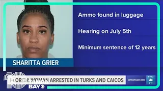 Florida woman arrested in Turks and Caicos for having ammo in suitcase