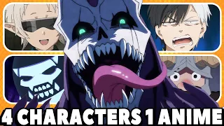 4 CHARACTERS 1 ANIME QUIZ | 😇 SUPER EASY ➜ HARD 😈
