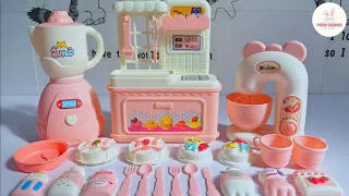 Satisfying With Unboxing Pink Kitchen Toy | ASMR Toy Review (No Music) | Pink Dream TV