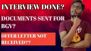 You are selected but not received the Offer letter|Why this happens? #offerletter #fresher