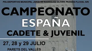 ✨ Campeonato de España Libre Cadete y Juvenil 2023 (SÁBADO MAÑANA)