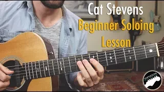 Beginner Guitar Soloing Lesson - "Father and Son" Part 2