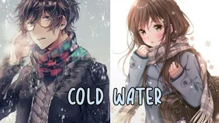 ♫Nightcore♫ - Cold Water - Major Lazer (feat. Justin Bieber & MØ) →Switching Vocals with Lyrics←