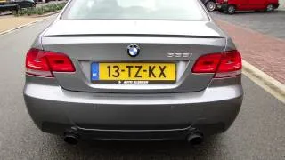 BMW 335i coupe E92 Cut Out exhaust  sportuitlaat - uitlaat systeem by MaxiPerformance