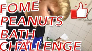 PEANUTS BATH CHALLENGE!